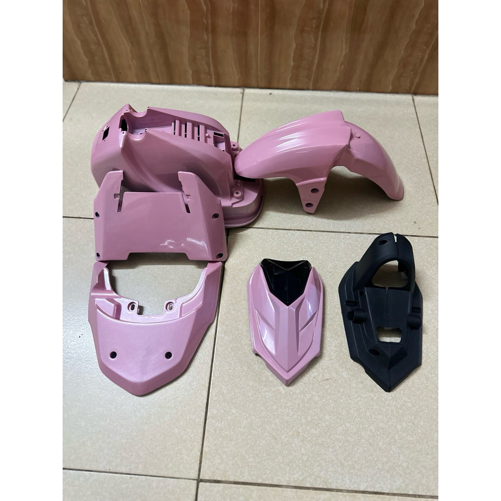 Combo 5món xe điện 133#4Bình nhỏ các màu phủ sơn bóng