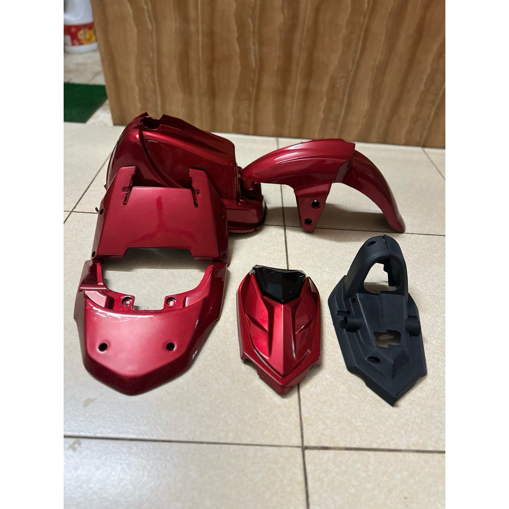 Combo 5món xe điện 133#4Bình nhỏ các màu phủ sơn bóng