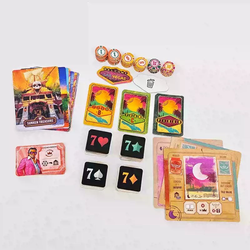 [Luật Việt] Boardgame Vegas Strip Chuyến Du Lịch Vegas