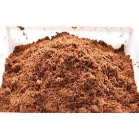 Mụn xơ dừa đã qua xử lý chát (đóng bao 50dm3, khoảng 4-6kg tùy độ ẩm) dùng trồng trọt như rau, hoa, các loại cây ...
