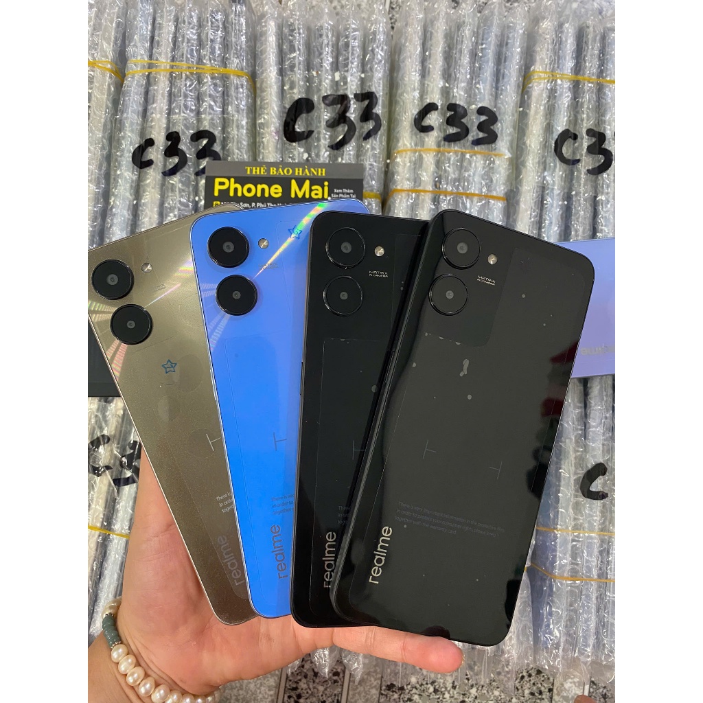 Điện thoại Realme C33 8GB/256GB - Đẹp Keng Như Mới - Pin 5000mAh Camera 50MP Giá Rẻ
