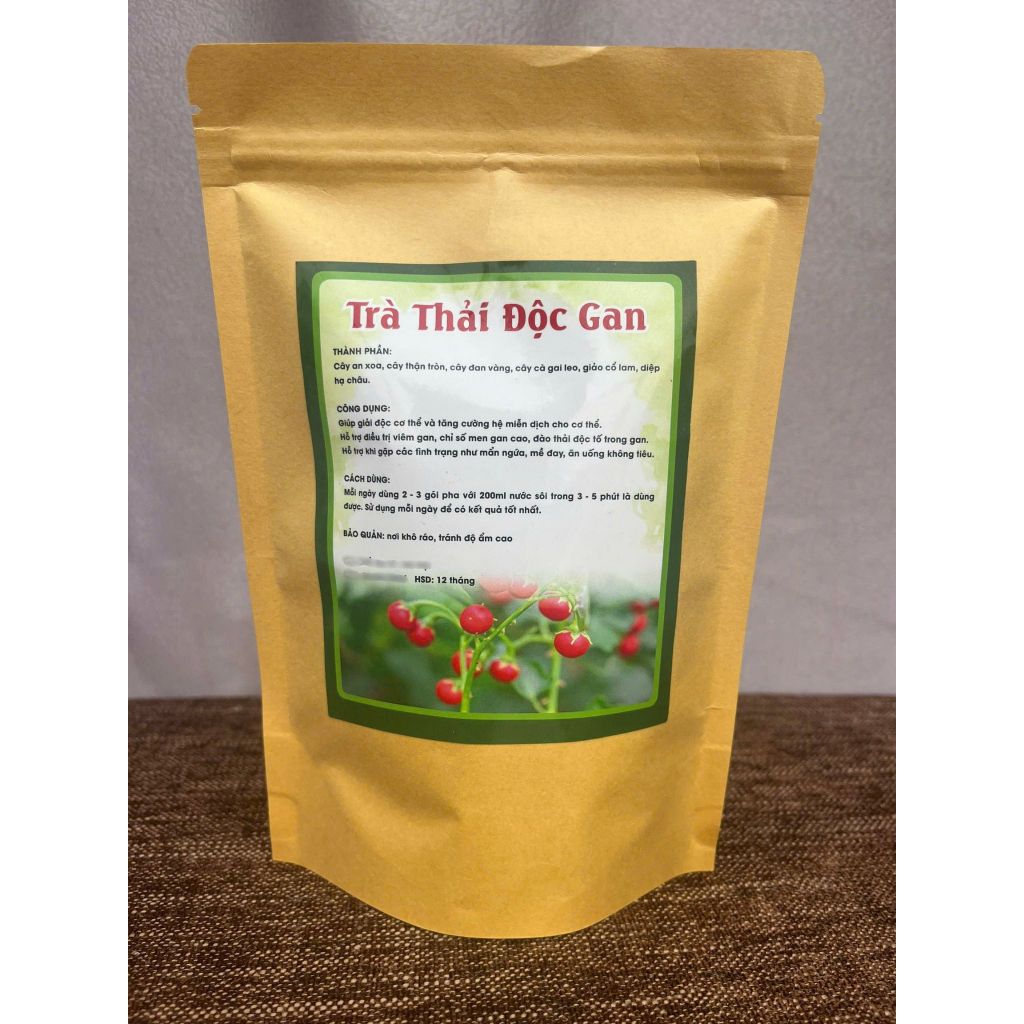 Trà Túi Lọc Thải Độc Gan Thanh Lọc Cơ Thể Trà Thảo Dược Hỗ Trợ Giảm Tình Trạng Gan Nhiễm Mỡ
