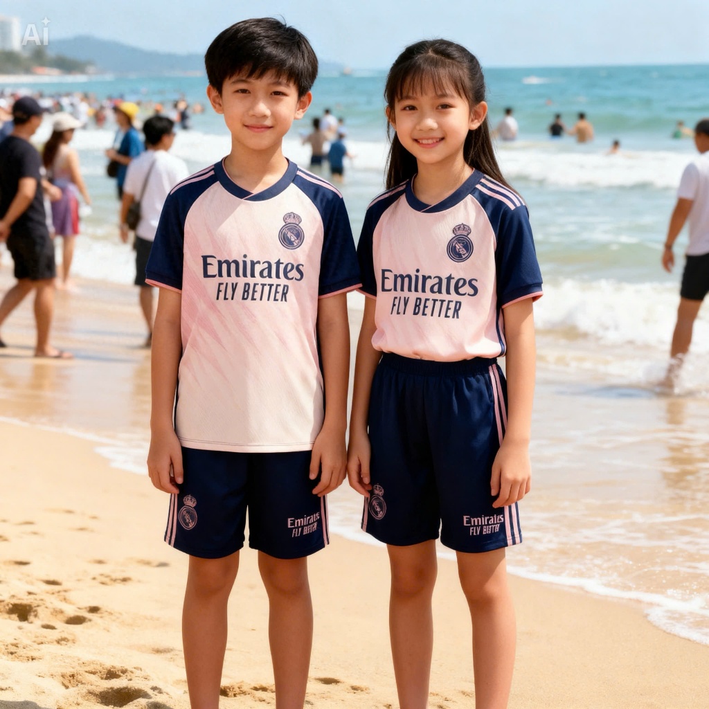 Bộ Đồ Thể Thao Trẻ Em Chất Mát