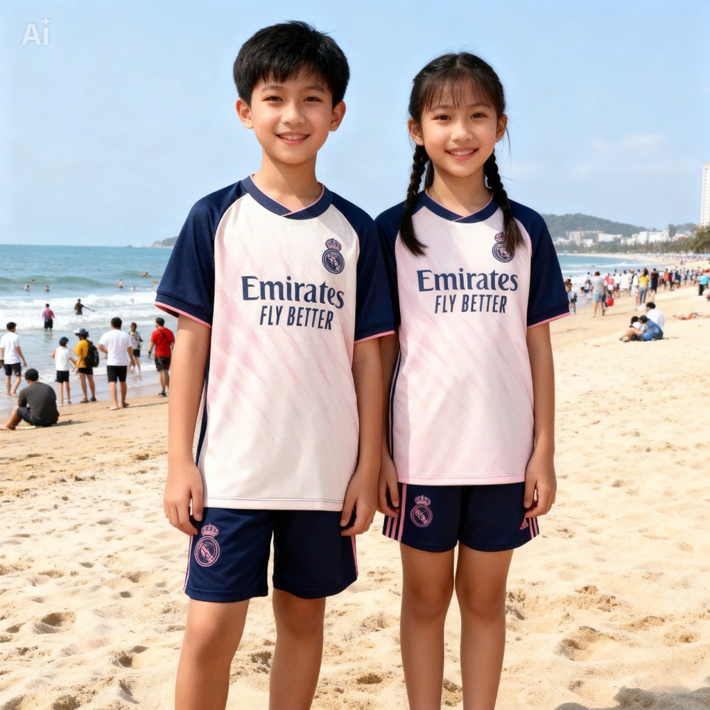Bộ Đồ Thể Thao Trẻ Em Chất Mát