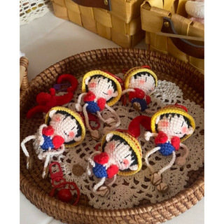 móc khoá len monkey d.luffy one piece | sản phẩm thủ công |