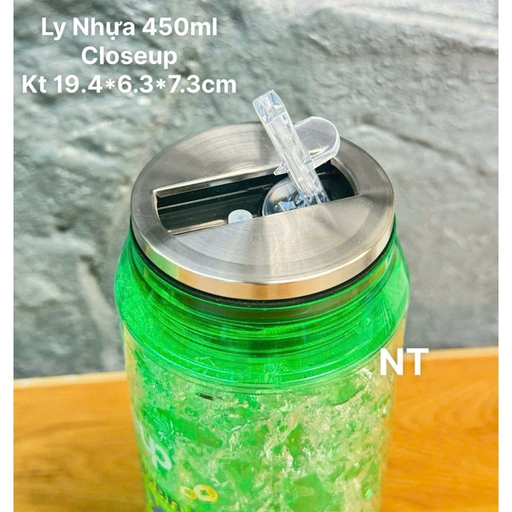 Bình Nước Closeup 450ml - Ly nước Closeup - Ly ice closeup