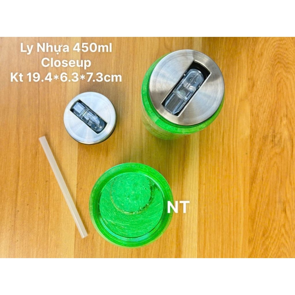 Bình Nước Closeup 450ml - Ly nước Closeup - Ly ice closeup