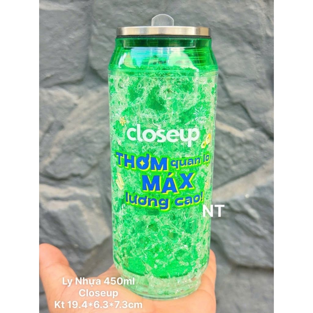 Bình Nước Closeup 450ml - Ly nước Closeup - Ly ice closeup