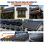 Ngói nhựa âm dương Nhật loại dày, đủ phụ kiện - PVC nguyên sinh không mùi