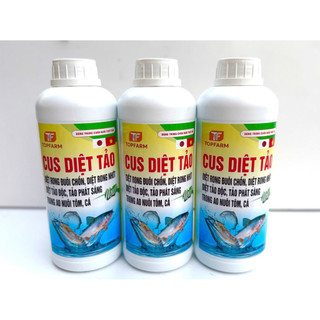 Cắt Tảo X10 - CU,S Diệt Tảo - BKC Diệt Khuẩ.nNấm Thuỷ Sản //// Sử lý rong , rêu , tảo , nấm , ổn định môi trường nước