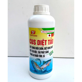 Cắt Tảo X10 - CU,S Diệt Tảo - BKC Diệt Khuẩ.nNấm Thuỷ Sản //// Sử lý rong , rêu , tảo , nấm , ổn định môi trường nước