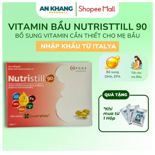 Vitamin Bầu Nutristill 90 - Bổ Sung DHA, EPA & Vitamin Cho Phụ Nữ Mang Thai & Cho Con Bú