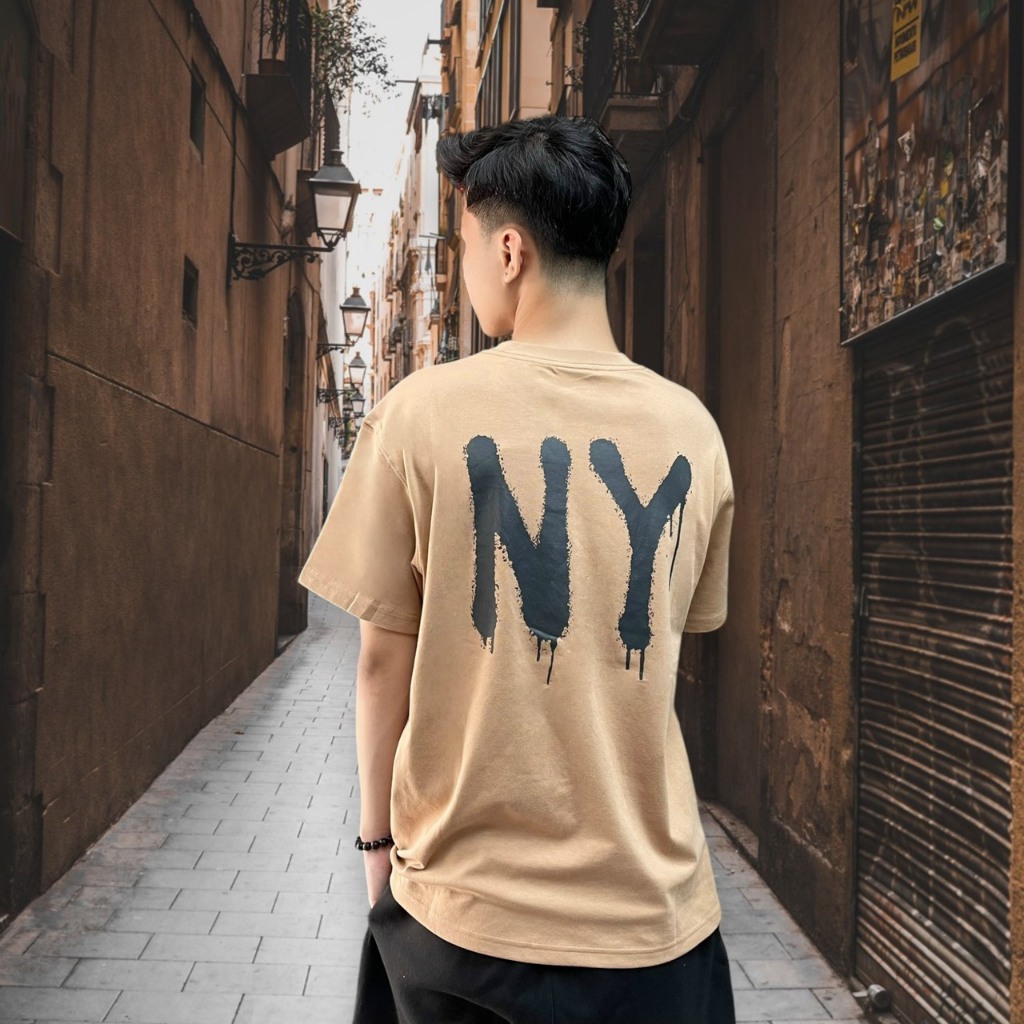 Áo New Era Spray New York Yankees Brown - 12354409