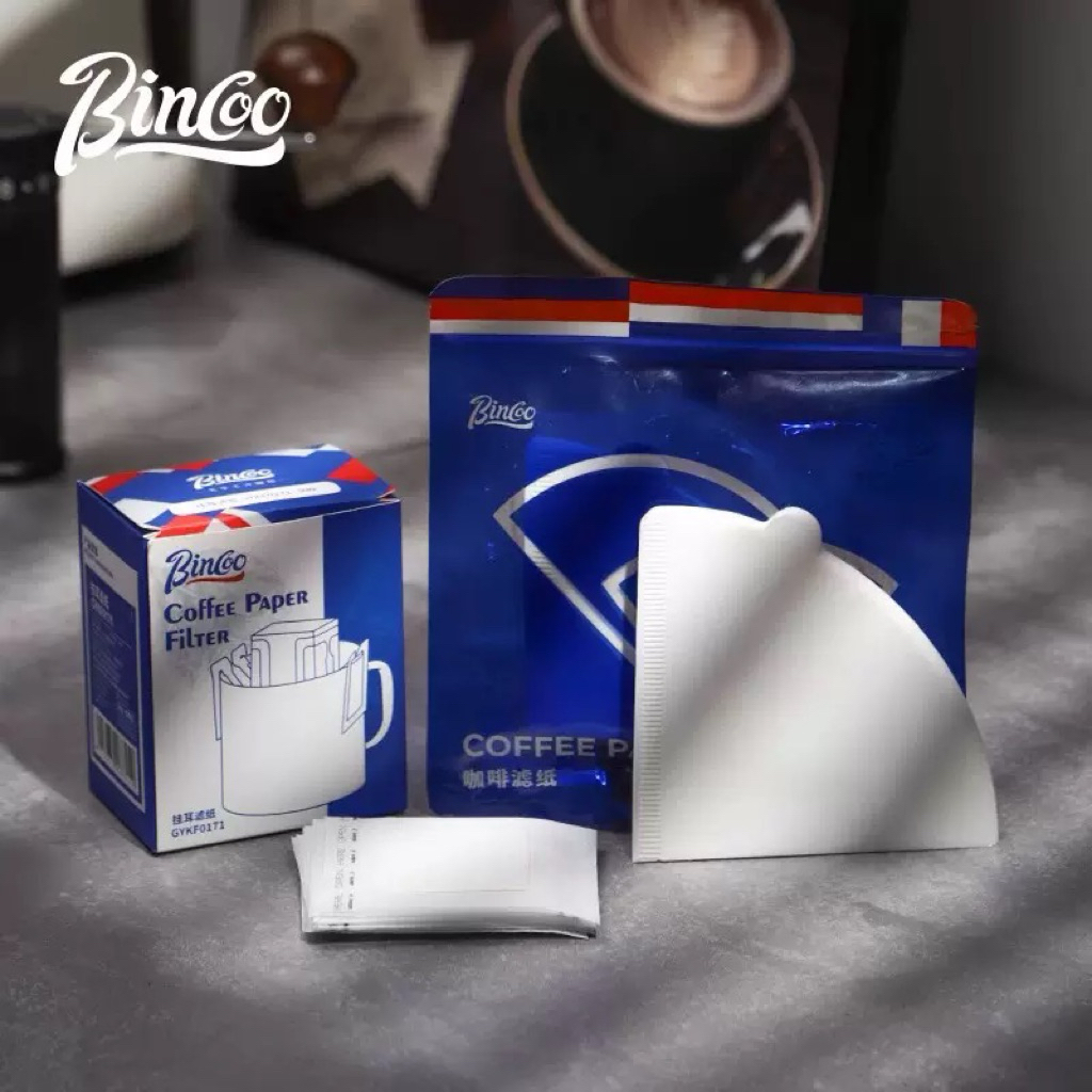 [HOẢ TỐC]BINCOO Giấy lọc Cà phê V60, lọc Cà phê máy Epresso ( Hàng chính hãng cao cấp )