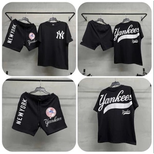 Set Áo Quần New Era NY Yankees Black - Chính Hãng - 13573244 - 13588515
