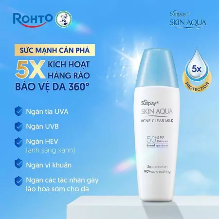 Sữa Chống Nắng SUNPLAY UV Moisture Milk 25g Dưỡng Ẩm Bảo Vệ Da Hằng Ngày