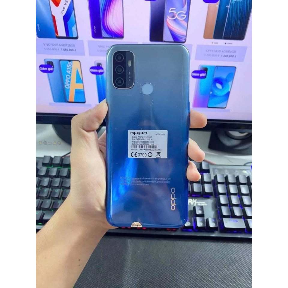 Điện thoại Oppo A53 (2020) 8GB/256GB nguyên zin đẹp keng