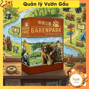 Barenpark - boardgame lắp mảnh xây dựng sở thú BAREN PARK Tigar