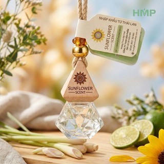 TINH DẦU TREO Ô TÔ SUNFLOWER 8ML HƯƠNG THƠM TƯƠI MÁT