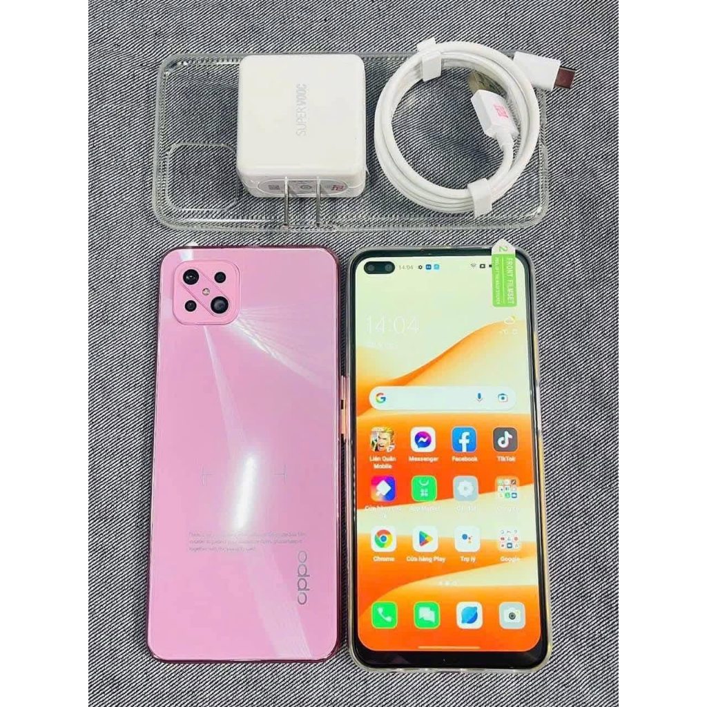 [Chính hãng] Điện thoại Oppo Reno 4Z 5G 8GB/256GB nguyên zin đẹp keng kèm cường lực ốp BH 06 tháng
