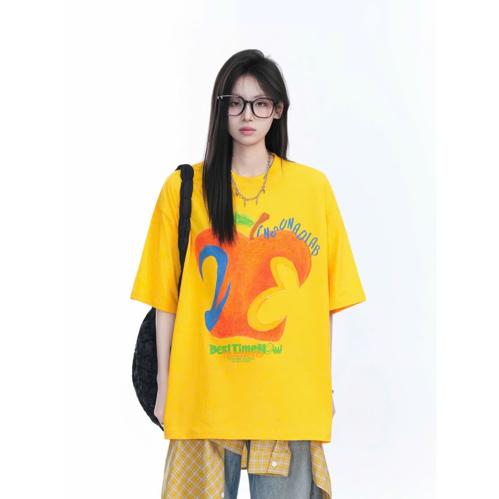 Áo thun Stee Cổ tròn BEST TIME NOW Localbrand ICVCVNI Unisex