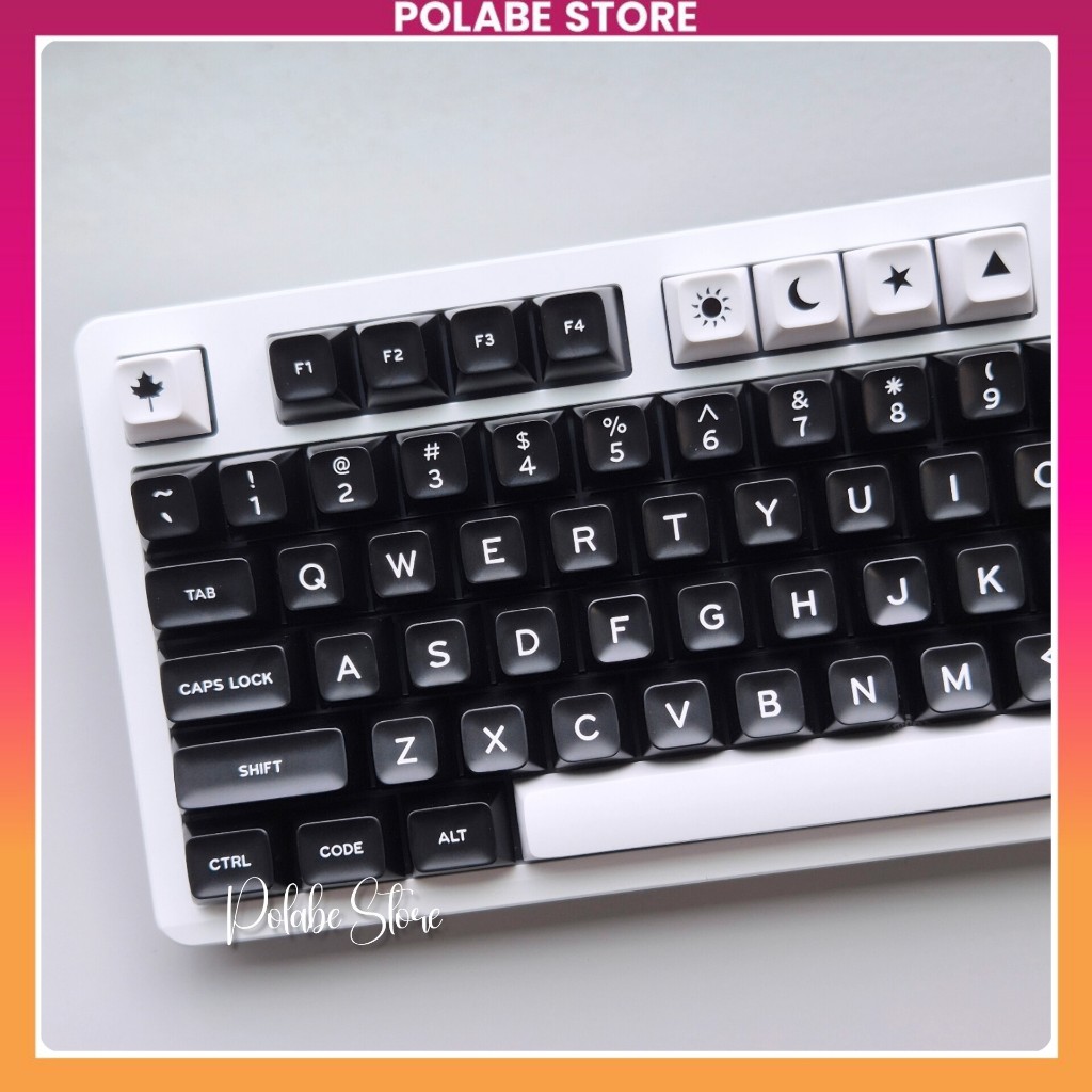 Keycap SA White on Black WoB Maxkey SA Navy DaYe Aifei SA Profile ...