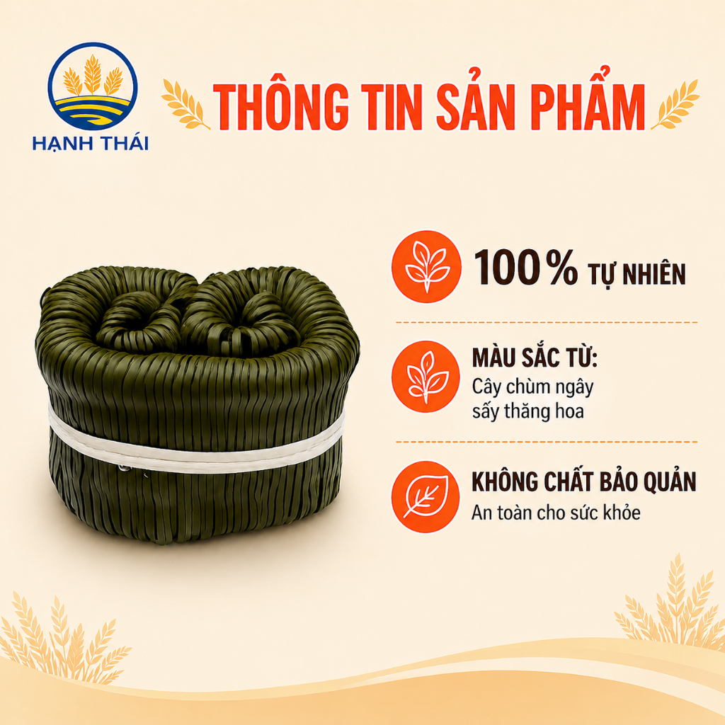Mỳ Chũ rau củ Hạnh Thái cho người ăn kiêng, giảm cân và chế độ ăn đặc biệt