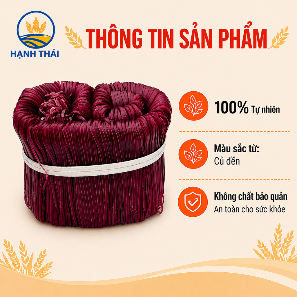 Mỳ Chũ rau củ Hạnh Thái cho người ăn kiêng, giảm cân và chế độ ăn đặc biệt