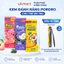 Kem Đánh Răng Ít Florua Cho Trẻ Em PORORO Toothpaste 50g - 70g