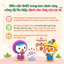 Kem Đánh Răng Ít Florua Cho Trẻ Em PORORO Toothpaste 50g - 70g