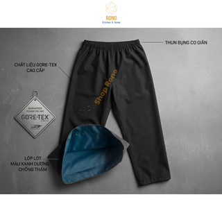 Quần Mưa ( Bán Riêng Lẻ ) Gore Tex Chống Thấm Cao Cấp, Không Đọng Nước, Khô Nhanh, Thoáng Khí ( Loại 1 )