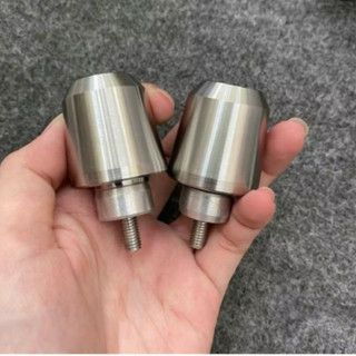 [Giá Rẻ] Gù tạ inox 304 ( cặp)  tặng kèm nhôm đóng gù giúp đầm tay láy ( trừ vario , vision ab đời mới không lắp được)