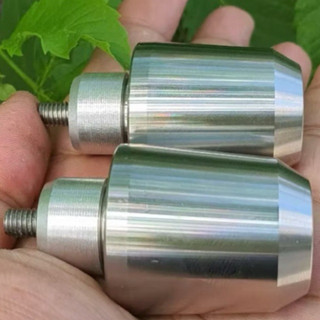 [Giá Rẻ] Gù tạ inox 304 ( cặp)  tặng kèm nhôm đóng gù giúp đầm tay láy ( trừ vario , vision ab đời mới không lắp được)