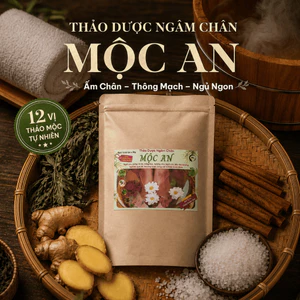 Thảo Dược Ngâm Chân Mộc An AYOYA 12 Vị Hỗ Trợ Thư Giãn Ngủ Ngon Giảm Đau Nhức Ấm Chân Tay Lạnh