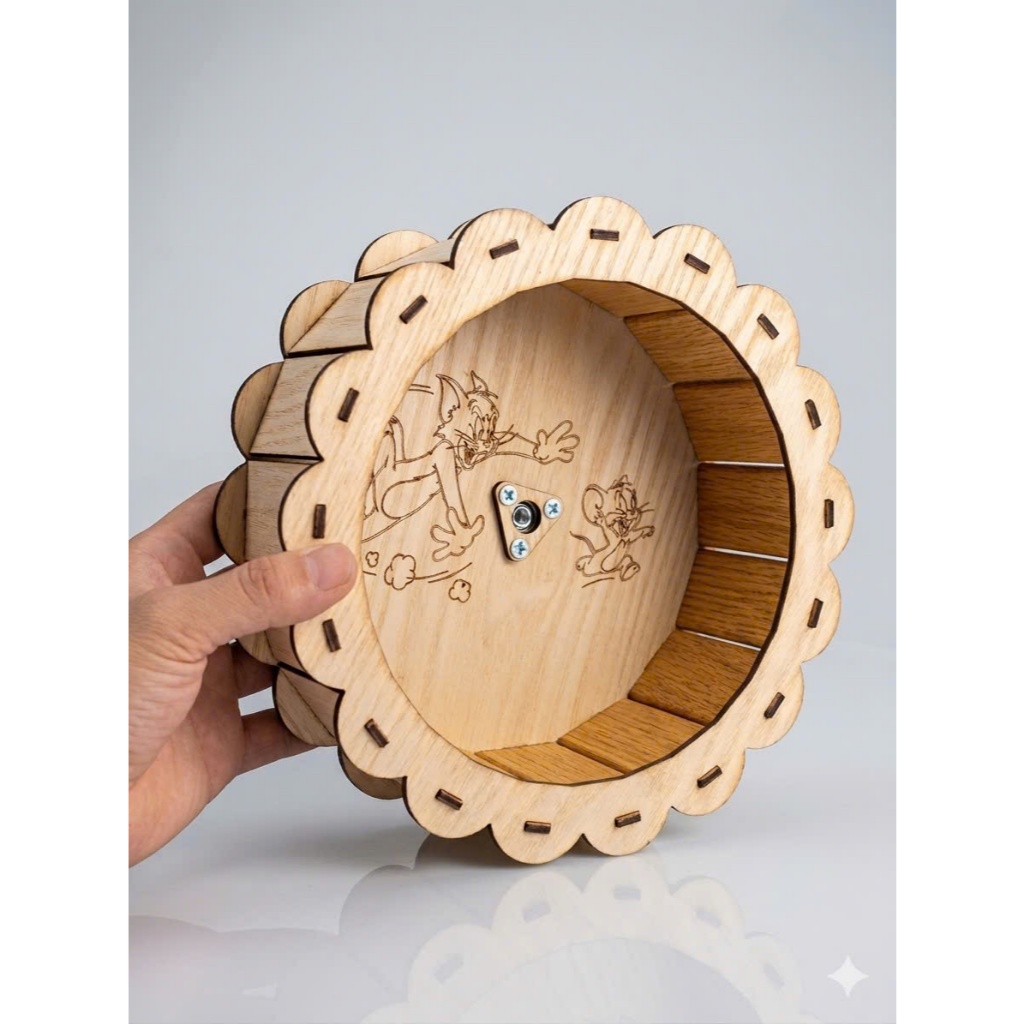 Wheel Chạy Hamster Bằng Gỗ Giá Rẻ