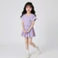 . Sét chân váy xếp ly có lót trong cho bé gái 3 màu, in hình cún chất vải cotton mềm mịn thoải mái.V09