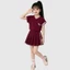 . Sét chân váy xếp ly có lót trong cho bé gái 3 màu, in hình cún chất vải cotton mềm mịn thoải mái.V09