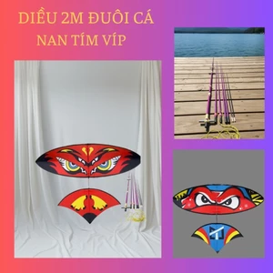 😍 DIỀU 2M ĐUÔI CÁ NAN TÍM.