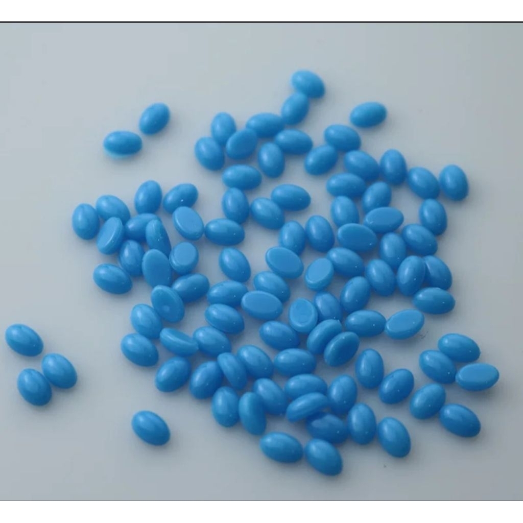 Mắt thú dán  oval nhiều màu nhiều size ( set 20c)