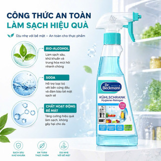 Chai Xịt Vệ Sinh Tủ Lạnh Dr. Beckmann 250ml Hữu Cơ An Toàn