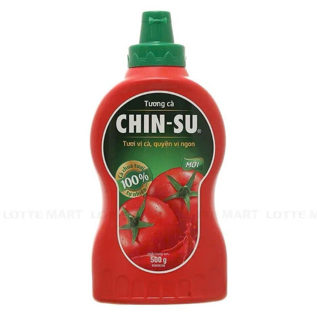 Tương Cà CHIN-SU 500g/|Chua Ngọt Đậm Vị | Ăn Kèm Đồ Chiên, Xúc Xích, Mì