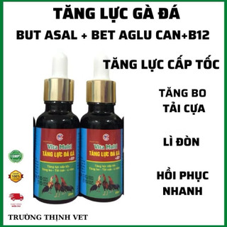 Tăng lực, ốm trong, tăng bo, tải cựa gà đá, gà chọi 20ml , bổ gan thận ,mồi tổng hợp