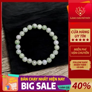 Vòng cẩm thạch - Chuỗi tay đá Jadeite cẩm thạch phỉ thúy - Làng Chài Phỉ Thúy