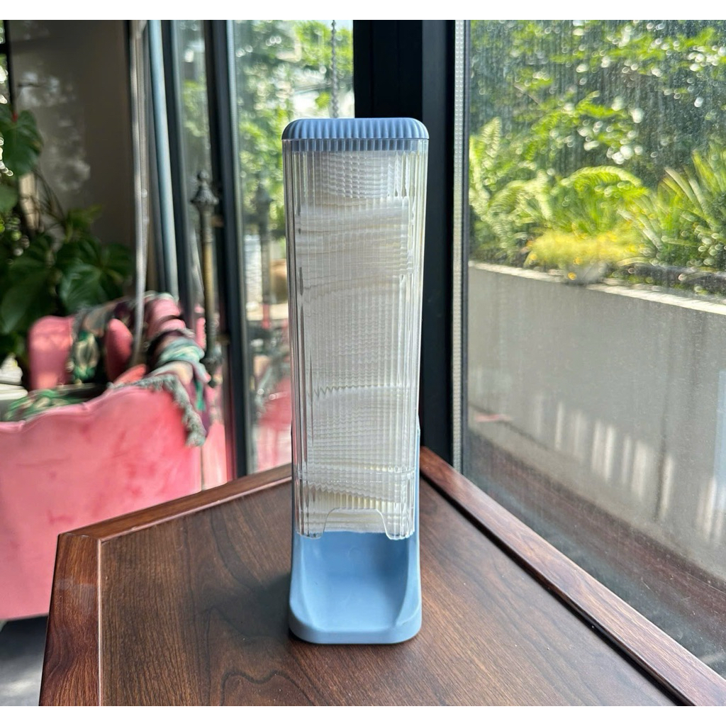 hộp đựng bông tẩy trang vuông dáng tường chống bụi bẩn decor bàn trang điểm VNS303 ( TẶNG MIẾNG DÁN)