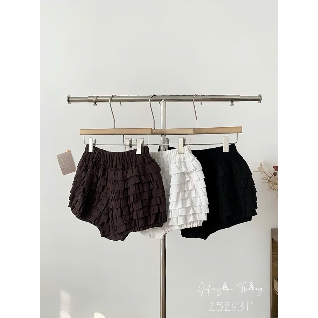 𝑺𝒔𝒖.𝑺𝒕𝒖𝒅𝒊𝒐/CHÂN VÁY LI TẦNG KÈM QUẦN TRONV