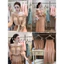 Set áo tơ trễ vai phối ren chân váy maxi Đoàn Thương