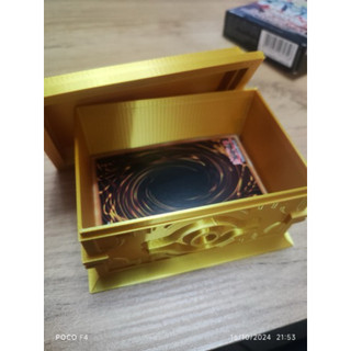 Hộp Đựng Bài Yugioh Vàng 7x10x5cm – Case Deck Yu-Gi-Oh! Độc Lạ