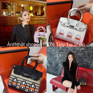 Túi xách H Bi.k.in Ô Cửa Sổ size 20-25cm hàng l1 QC cầm tay đeo chéo sang chảnh