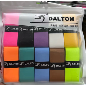 Quấn cán 2 lớp nilong daltom quấn vợt pickleball cầu lông tennis bóng bàn câu cá đàn hồi bám dính thấm hút mồ hôi