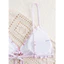 Bộ Đồ Bơi 2 Mảnh Bikini Caro Hồng Xinh Xắn Set Đồ Đi Biển Nữ Họa Tiết Gingham Đáng Yêu Nữ Tính Cao Cấp